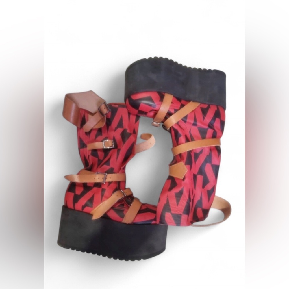 Vivienne Westwood X Buffalo London Platform Pirate Boots Womens
